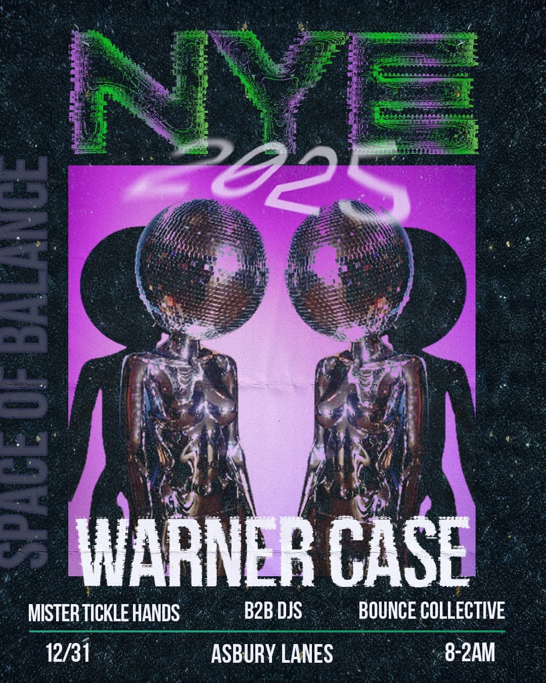 The 3rd Annual New Year's Eve Party Poster