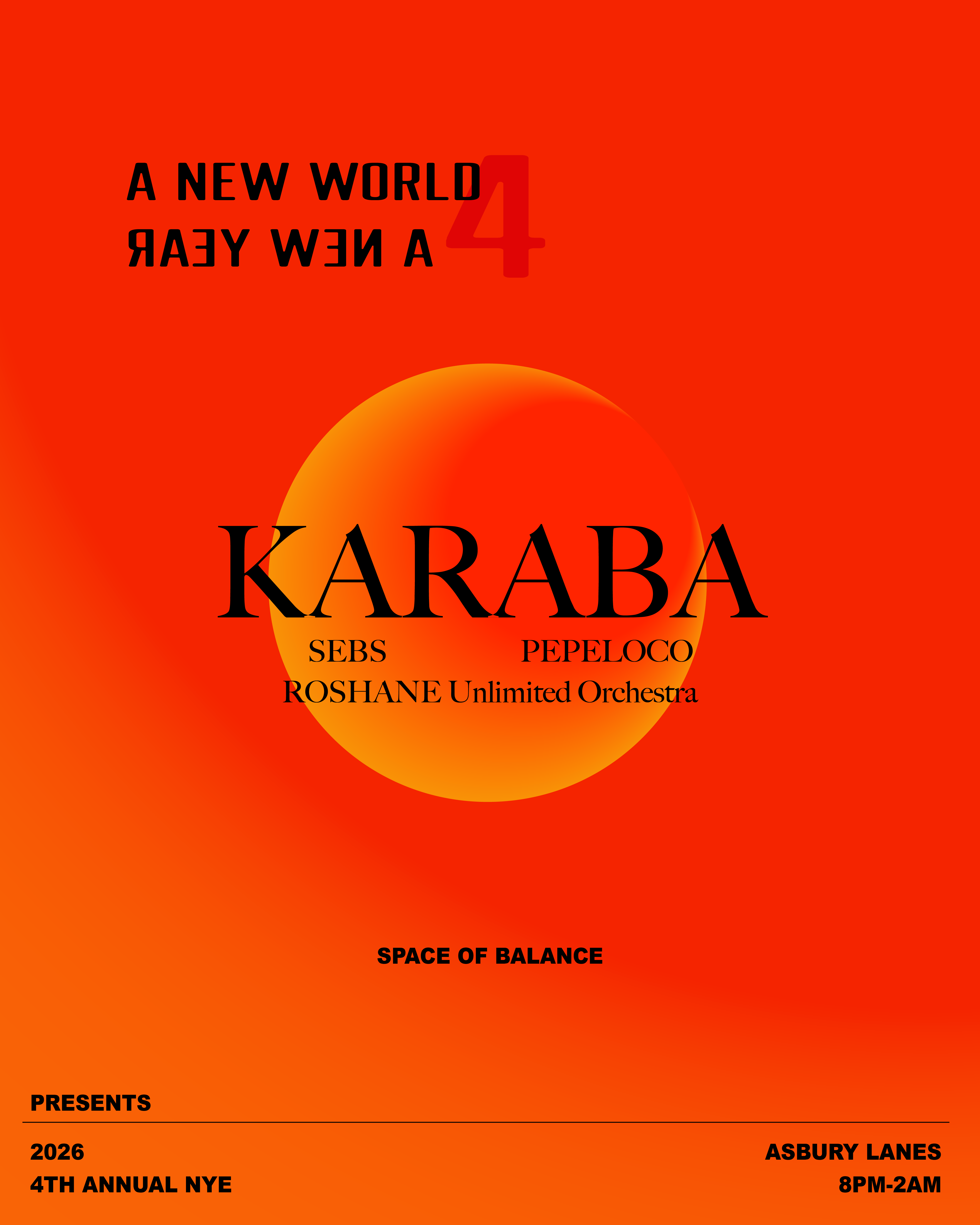 New Years Eve 2026 Poster